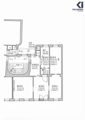 4-Zimmer-Gewerbeimmobilie mieten in Wien – 110,05 m², € 1.959 – Bild 12 von 13
