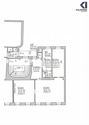 4-Zimmer-Gewerbeimmobilie mieten in Wien – 110,05 m², € 1.959 – Bild 13 von 13
