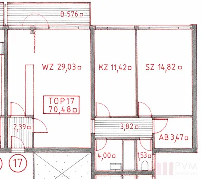 3-Zimmer-Wohnung mieten in Salzburg Stadt – 70,48 m², € 1.210 – Bild 14 von 14