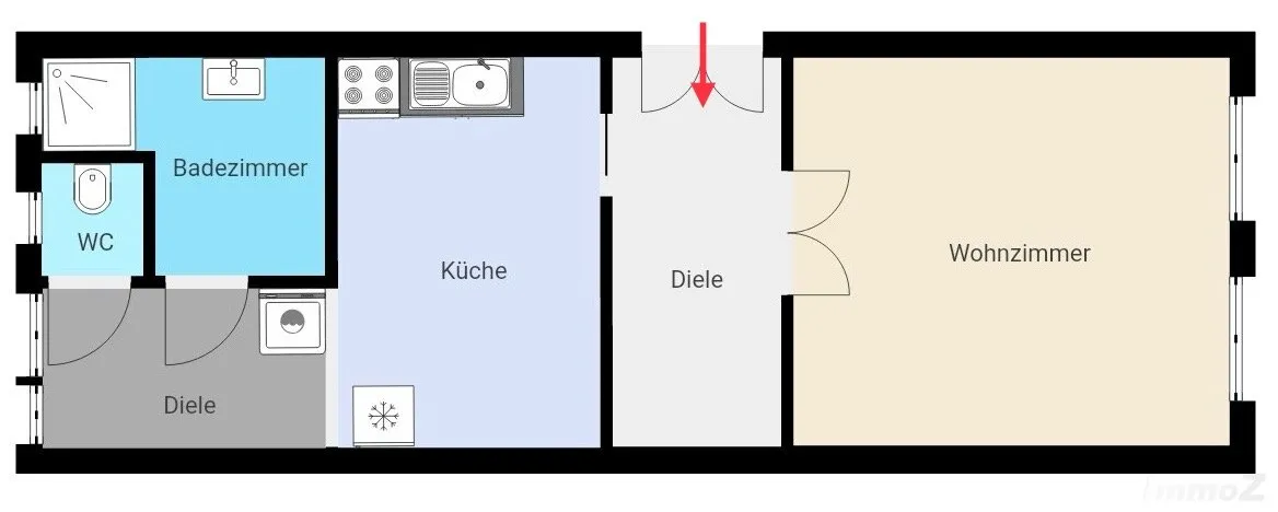 Wohnung – Jakomini - Ansicht 2