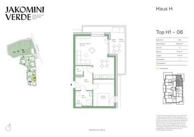 2-Zimmer-Wohnung kaufen in Graz – 58,53 m², € 305.000 – Bild 21 von 21