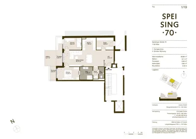3-Zimmer-Wohnung kaufen in Wien – 88,3 m², € 860.000 – Bild 15 von 16