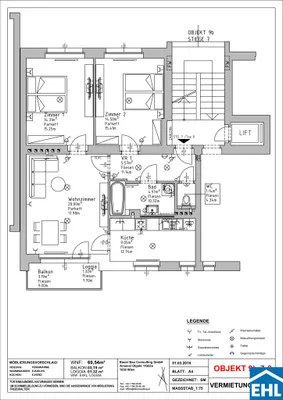 3-Zimmer-Wohnung mieten in Wien – 67,66 m², € 1.370 – Bild 10 von 10