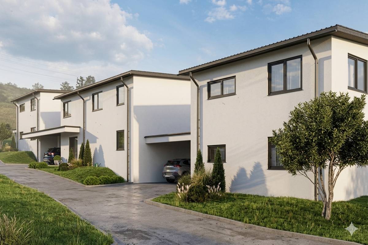 Familienfreundliche und moderne Reihenhäuser in Arnoldstein - Provisionsfrei & Wohnbauförderung möglich, Arnoldstein