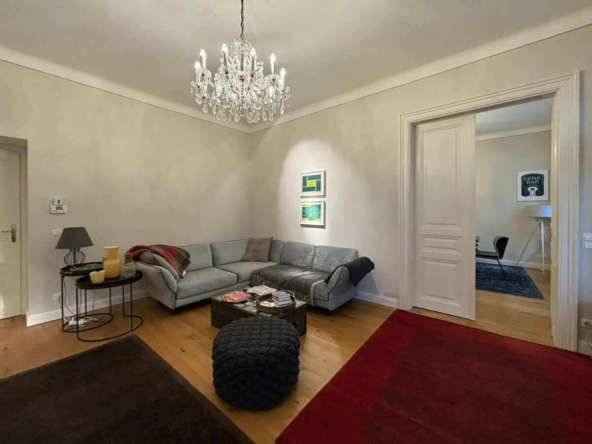 Traumhafte Altbauwohnung mit Balkon Nähe Schloss Schönbrunn - Ansicht 3