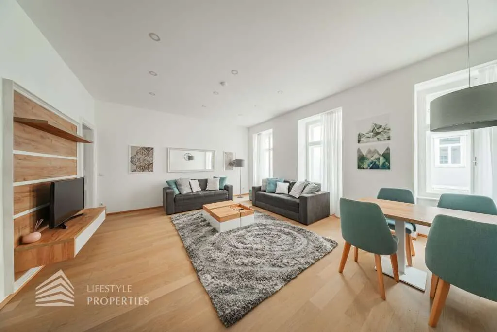 Exklusive 3-Zimmer-Eigentumswohnung mit Terrasse in ruhiger, zentraler Lage in Wien - Widok 3