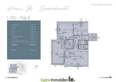 3-Zimmer-Wohnung kaufen in Gmunden – 70,72 m², € 498.000 – Bild 23 von 28