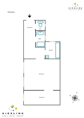 2-Zimmer-Wohnung mieten in Wien – 51 m², € 999 – Bild 11 von 11