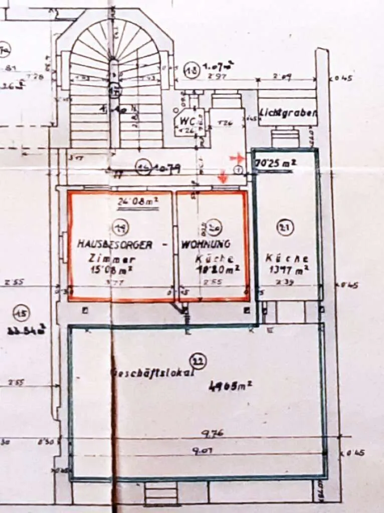 Geschäftslokal mit 5,33% Rendite! Top Lage nahe Schottenring! - Ansicht 2