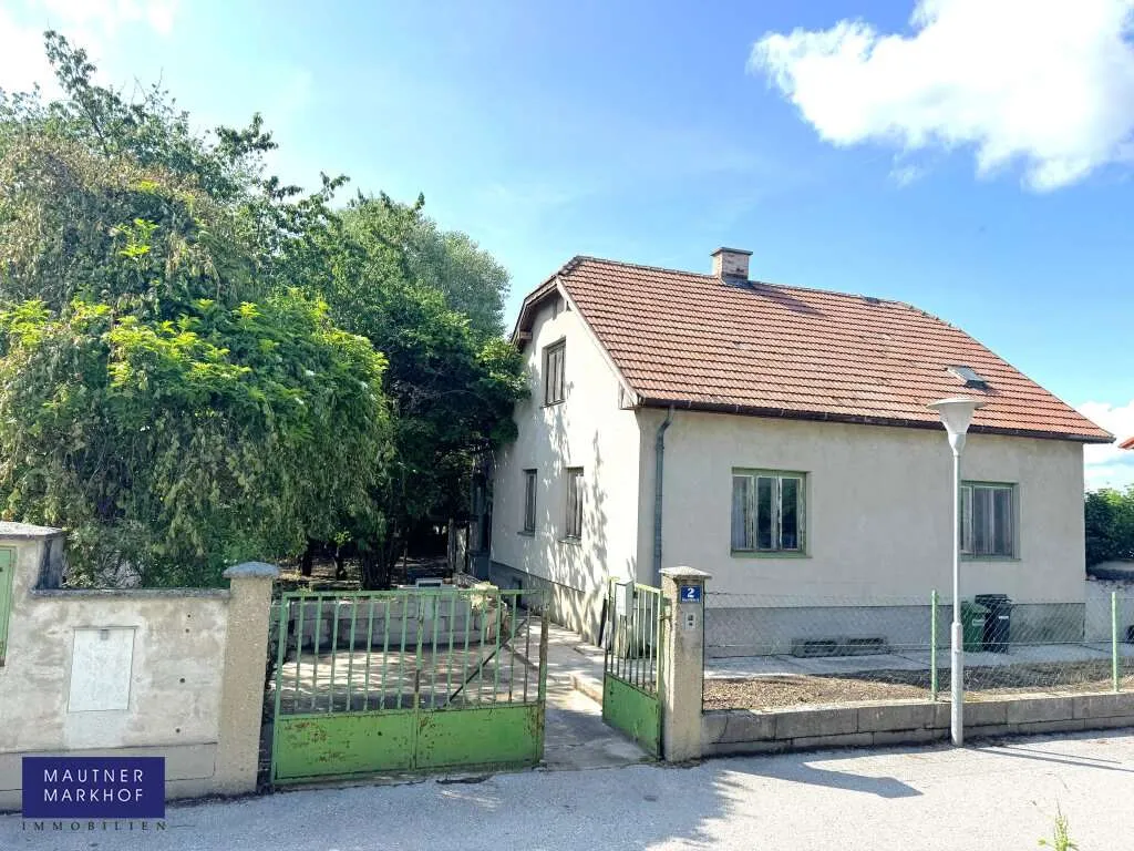 Erstklassiges ruhig gelegenes, sonniges Baugrundstück mit Altbestand - Münchendorf bei Wien! - Ansicht 3
