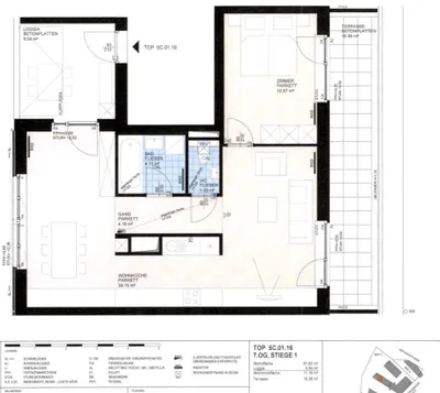 2-Zimmer-Wohnung mieten in Wien – 61,62 m², € 1.409 – Bild 12 von 12