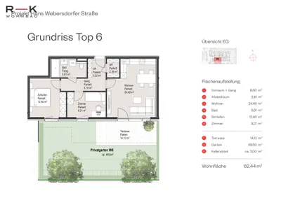 3-Zimmer-Wohnung kaufen in Salzburg Stadt – 63,59 m², € 496.000 – Bild 5 von 5