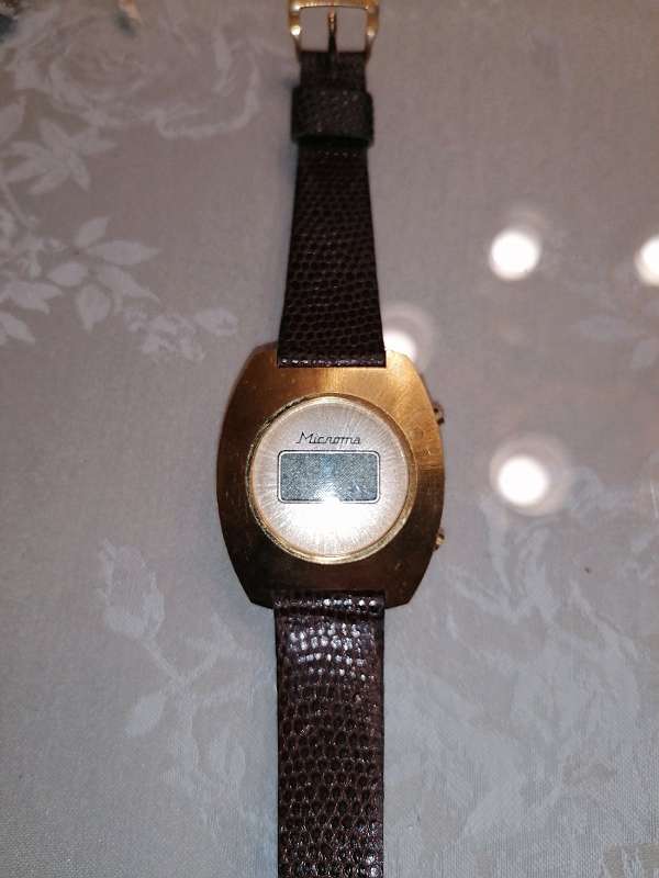 Vintage Microma Special Forces Digital LCD Watch For Parts Only | eBay