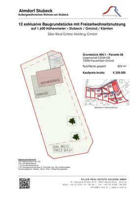 Grundstück kaufen in Spittal an der Drau – 824 m², € 339.000 – Bild 14 von 16