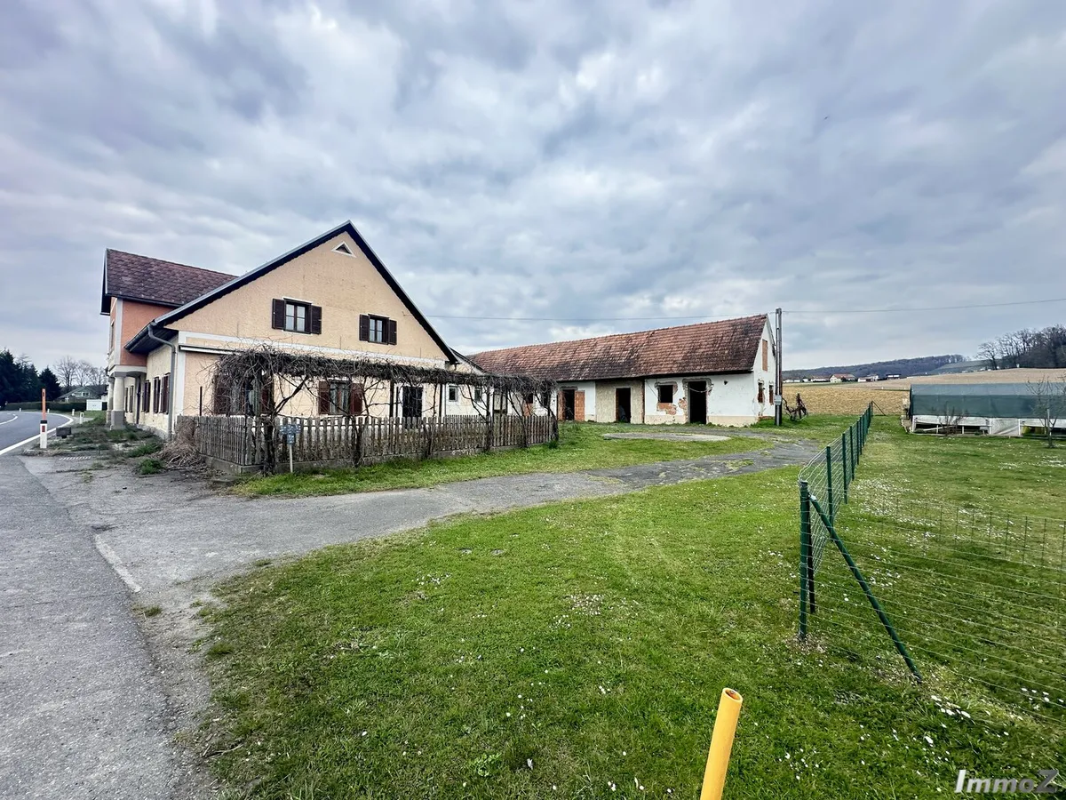 Exklusiv für Sie! Visionär gesucht!!! -> Haus mit Nebengebäude sowie großes Grundstück in Hof bei Straden – pohled 3