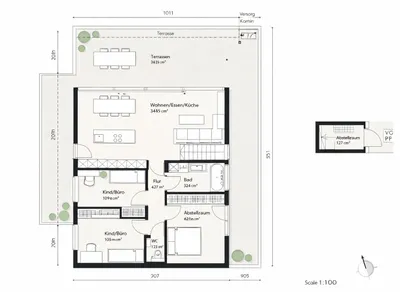4-Zimmer-Wohnung kaufen in Innsbruck-Land – 81,81 m², € 890.000 – Bild 10 von 10