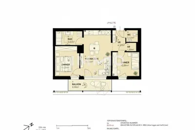 3-Zimmer-Wohnung kaufen in Wien – 56 m², € 353.500 – Bild 9 von 9