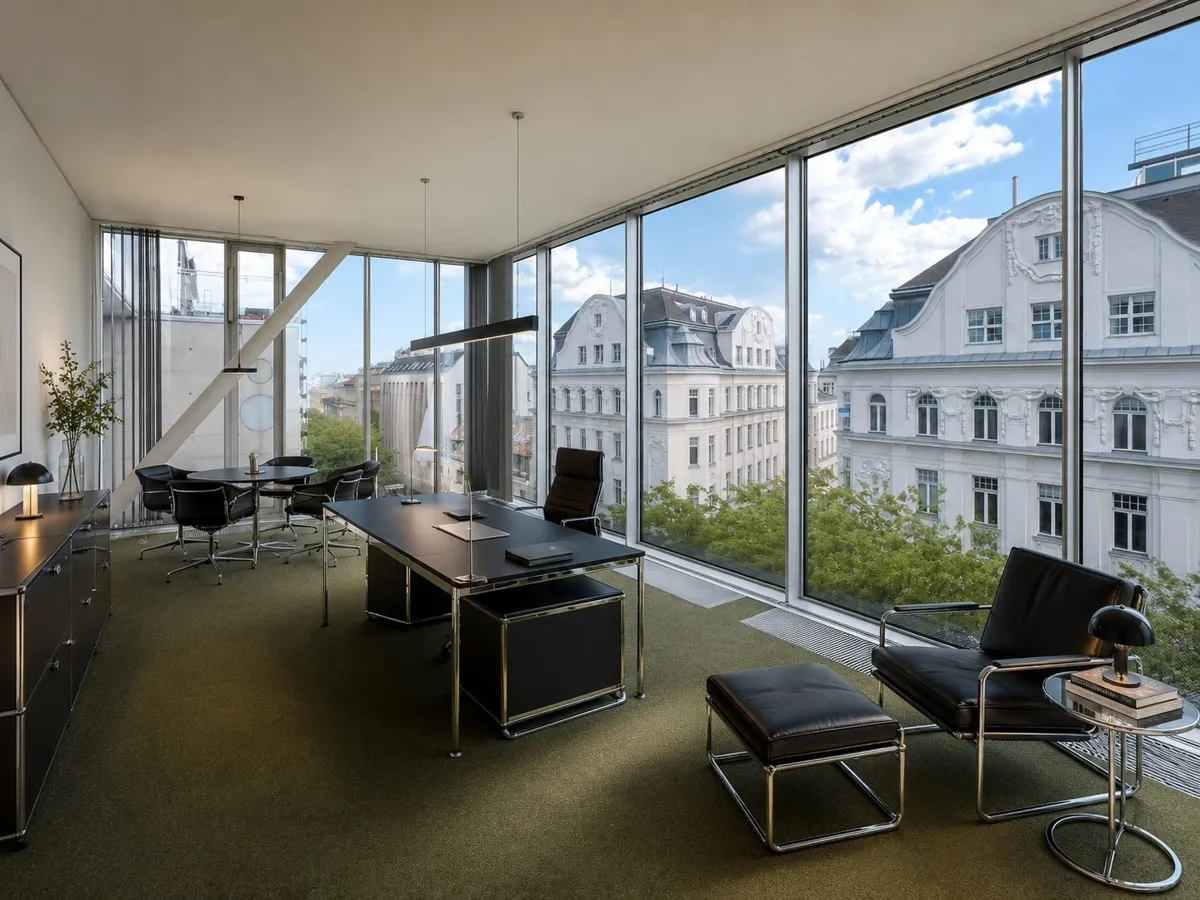 Modernes Office mit Sonnenterrasse direkt auf der MAHÜ - Ansicht 3