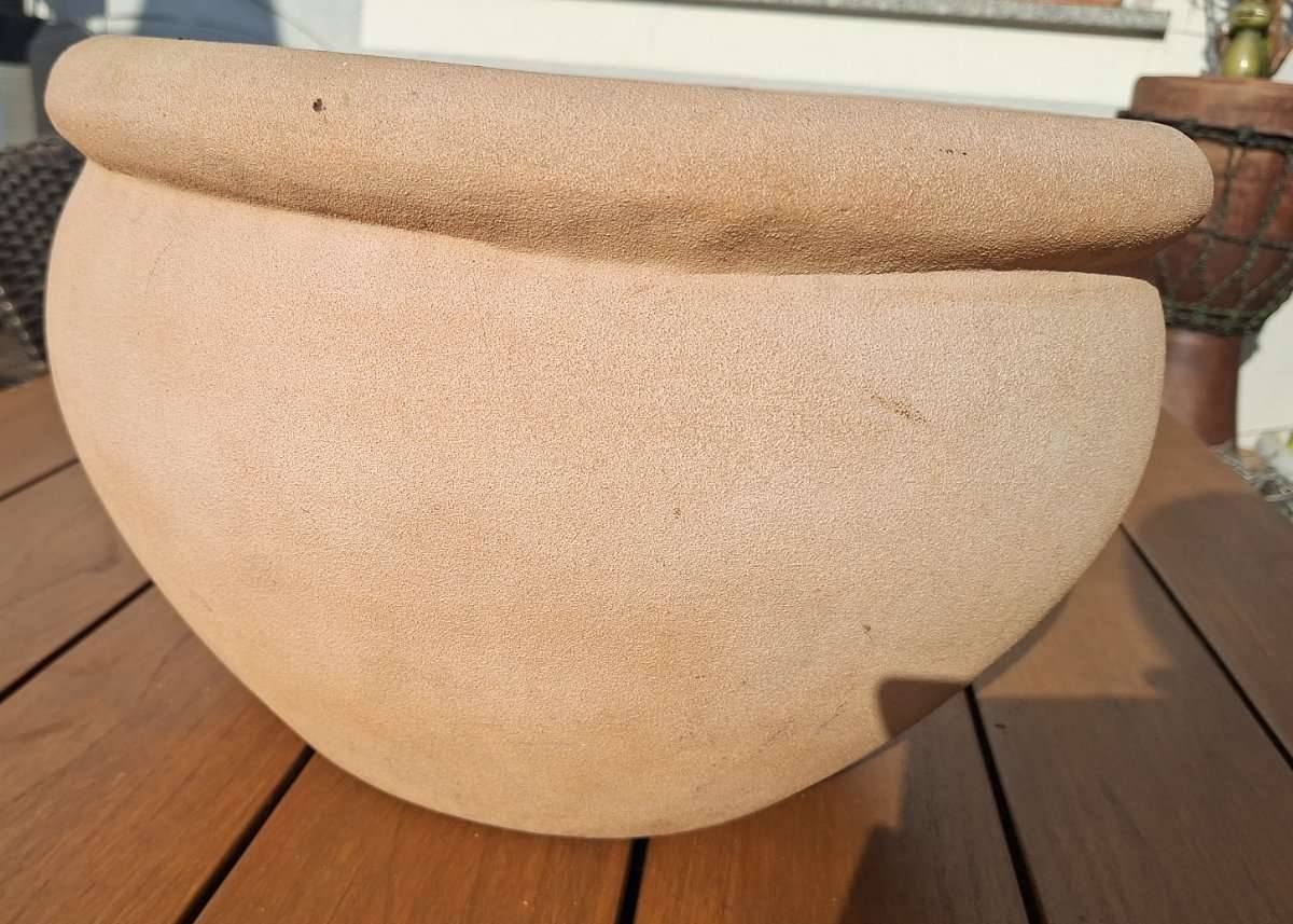 Pflanztopf Pflanzgef bauchig bertopf mediterran 40 cm terracotta  Terrakotta Kunststoff,  10,- (4470 Enns) - willhaben