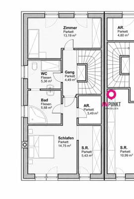 6-Zimmer-Haus kaufen in Braunau am Inn – 155 m², € 549.000 – Bild 6 von 7