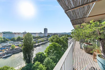 Penthouse im Ibiza-Flair / Luxus Residenz über den Dächern Wiens OBERE DONAUSTRASSE 1020 WIEN – Bild 2