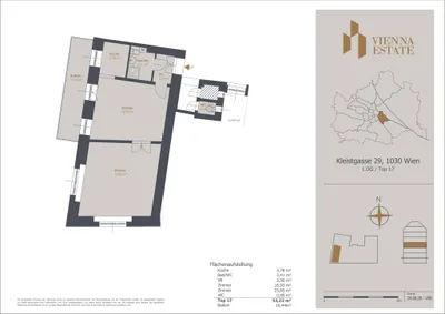2-Zimmer-Wohnung kaufen in Wien – 53,22 m², € 266.000 – Bild 12 von 12