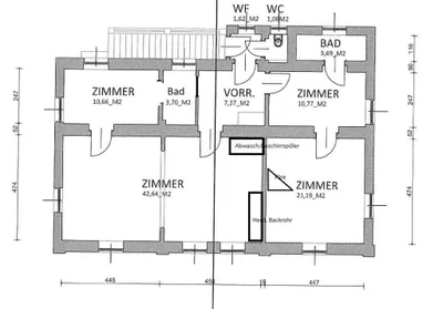 4-Zimmer-Wohnung mieten in Sankt Pölten Land – 102 m², € 1.098 – Bild 5 von 5