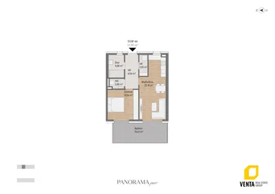 2-Zimmer-Wohnung kaufen in Graz – 51,93 m², € 326.525