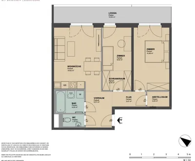 3-Zimmer-Wohnung mieten in Wien – 65,35 m², € 1.569 – Bild 10 von 10
