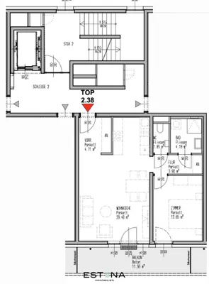 2-Zimmer-Wohnung mieten in Wien – 56,7 m², € 1.049 – Bild 18 von 19