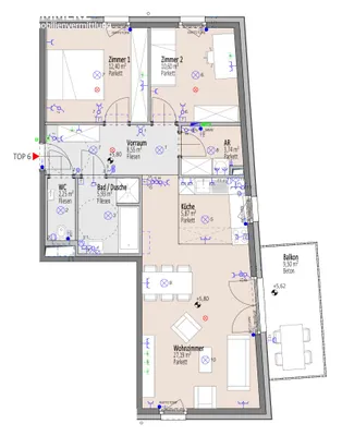 3-Zimmer-Wohnung kaufen in Wiener Neustadt – 76,53 m², € 315.700 – Bild 17 von 17