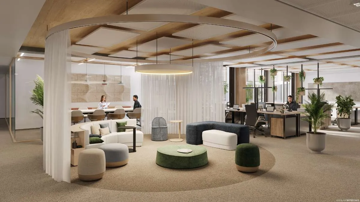 LeopoldQuartier Office | Modernes Büro in Holzhybridbauweise | Nahe Donaukanal - Widok 3