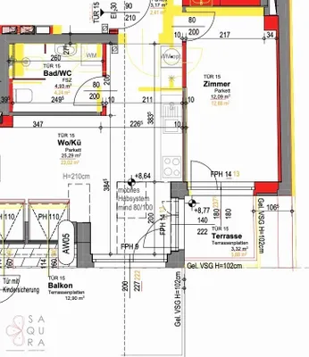2-Zimmer-Wohnung kaufen in Wien – 45,48 m², € 249.000 – Bild 15 von 15