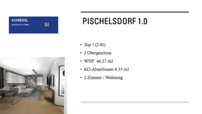 2-Zimmer-Wohnung kaufen in Braunau am Inn – 46 m², € 165.000 – Bild 3 von 9