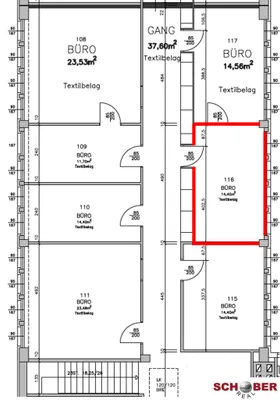 1-Zimmer-Gewerbeimmobilie mieten in Wien – 14 m², € 135 – Bild 8 von 8
