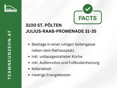 2-Zimmer-Wohnung mieten in Sankt Pölten – 52,44 m², € 849 – Bild 11 von 17