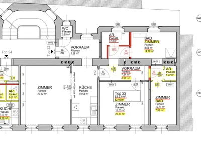 3-Zimmer-Wohnung kaufen in Wien – 82,53 m², € 495.000 – Bild 10 von 10