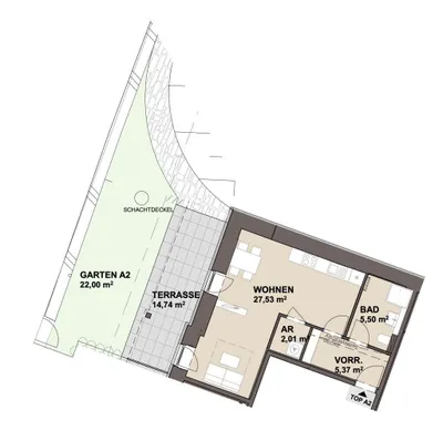 Immobilie kaufen in Salzburg Stadt – 40,36 m², € 396.000 – Bild 9 von 9