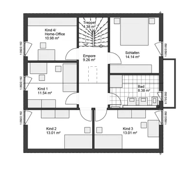 6-Zimmer-Haus kaufen in Wien – 168 m², € 1.345.000 – Bild 3 von 5
