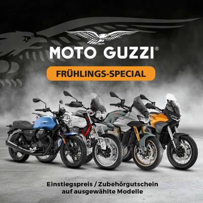 Moto Guzzi V7, V85, Stelvio AKTION
