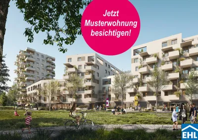 Erstbezug | 1 Zimmer | Lebensqualität an der Alten Donau
