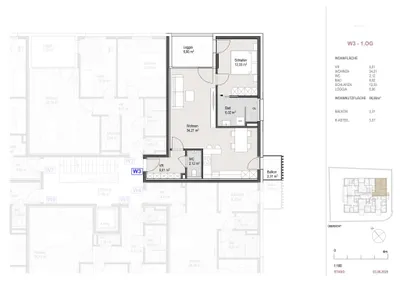 2-Zimmer-Wohnung kaufen in Salzburg Stadt – 59,33 m², € 477.000 – Bild 6 von 6