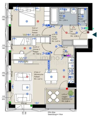3-Zimmer-Wohnung mieten in Wien – 68 m², € 2.387 – Bild 19 von 20