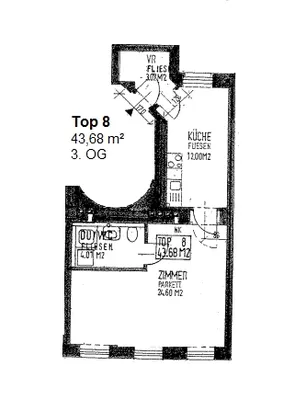 1-Zimmer-Wohnung kaufen in Wien – 44 m², € 149.000 – Bild 9 von 21