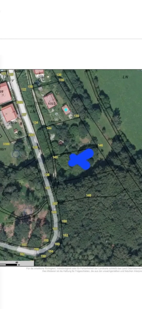1127m² Riesiges Grundstück für Eigenheim in 4204 Reichenau!