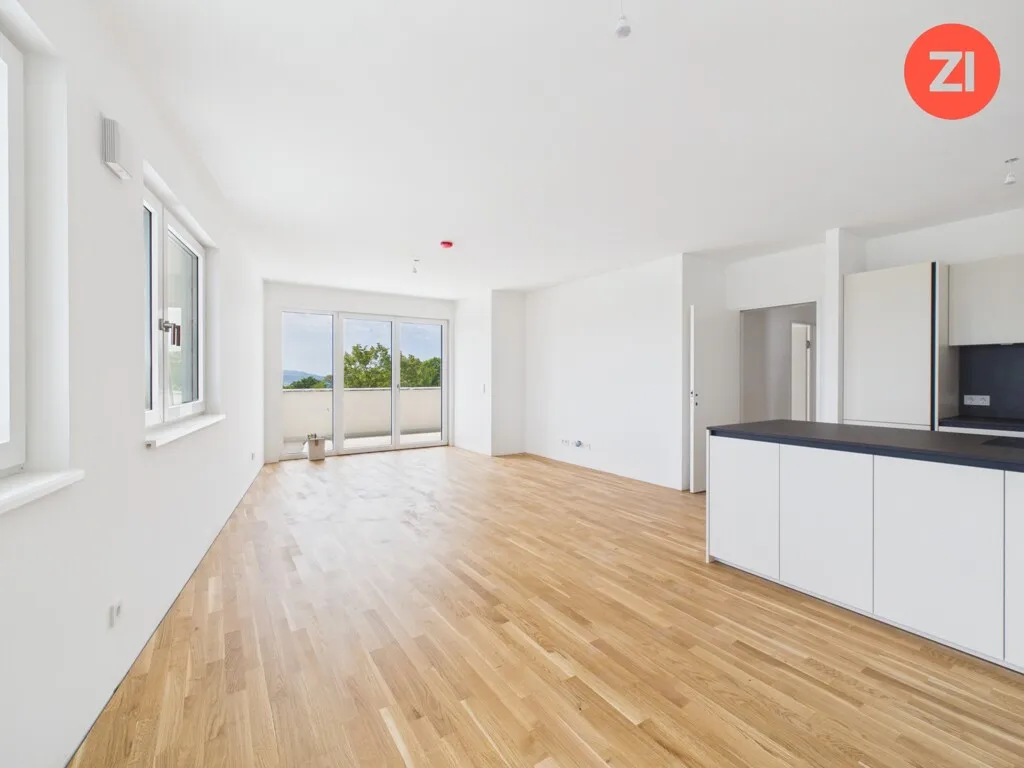 Alpenblick Hagenberg - Moderne 2-4 Zimmer Mietwohnungen mit Tiefgaragenplätzen - ab Herbst verfügbar - Ansicht 2
