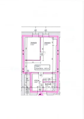 2-Zimmer-Wohnung mieten in Leoben – 46,03 m², € 465 – Bild 15 von 15