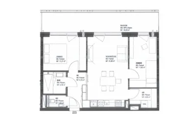 3-Zimmer-Wohnung mieten in Wien – 63,67 m², € 1.499 – Bild 12 von 12