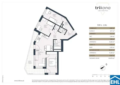 4-Zimmer-Wohnung kaufen in Wien – 87,45 m², € 579.000 – Bild 7 von 7