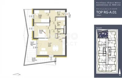 3-Zimmer-Wohnung mieten in Linz – 72,5 m², € 1.275 – Bild 26 von 27